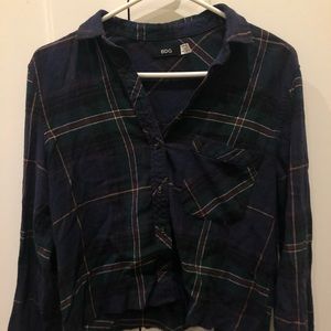 Urban Outfitters BDG cutoff flannel